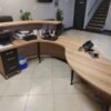 Polycomp's Curved Reception Counter B4
