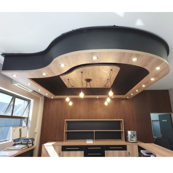 Polycomp's Curved Reception Counter B7