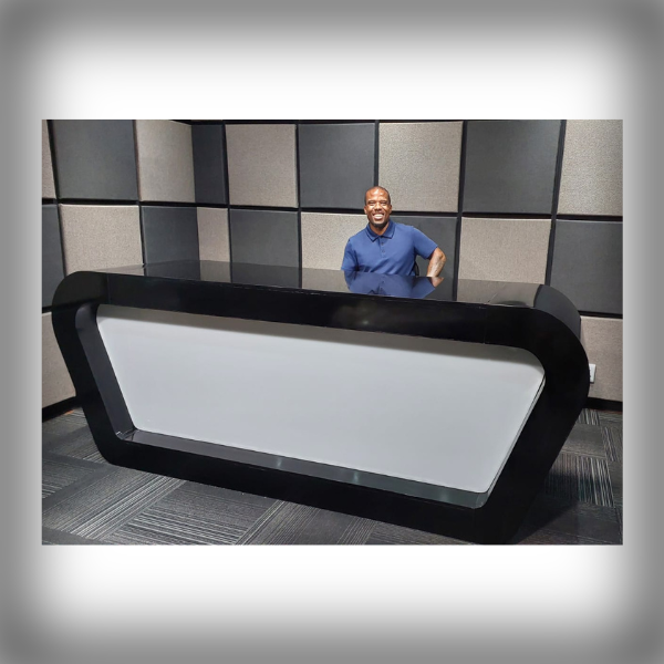 Boombox Perspex Media Counter 2